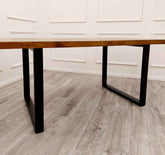 Freya Pine Wooden Dining Table Only SOLID FURNITURE