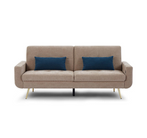 Lexi 3 Seater Sofa bed With USB Port Fabric