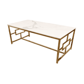 Geo Gold Coffee Table SOLID FURNITURE LTD