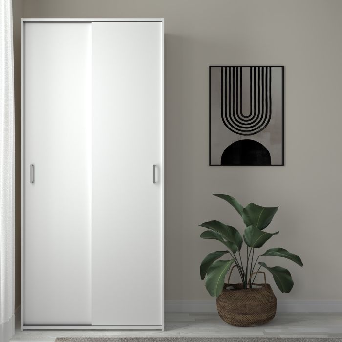Space 2 sliding Doors Wardrobe - Exclusive Interior