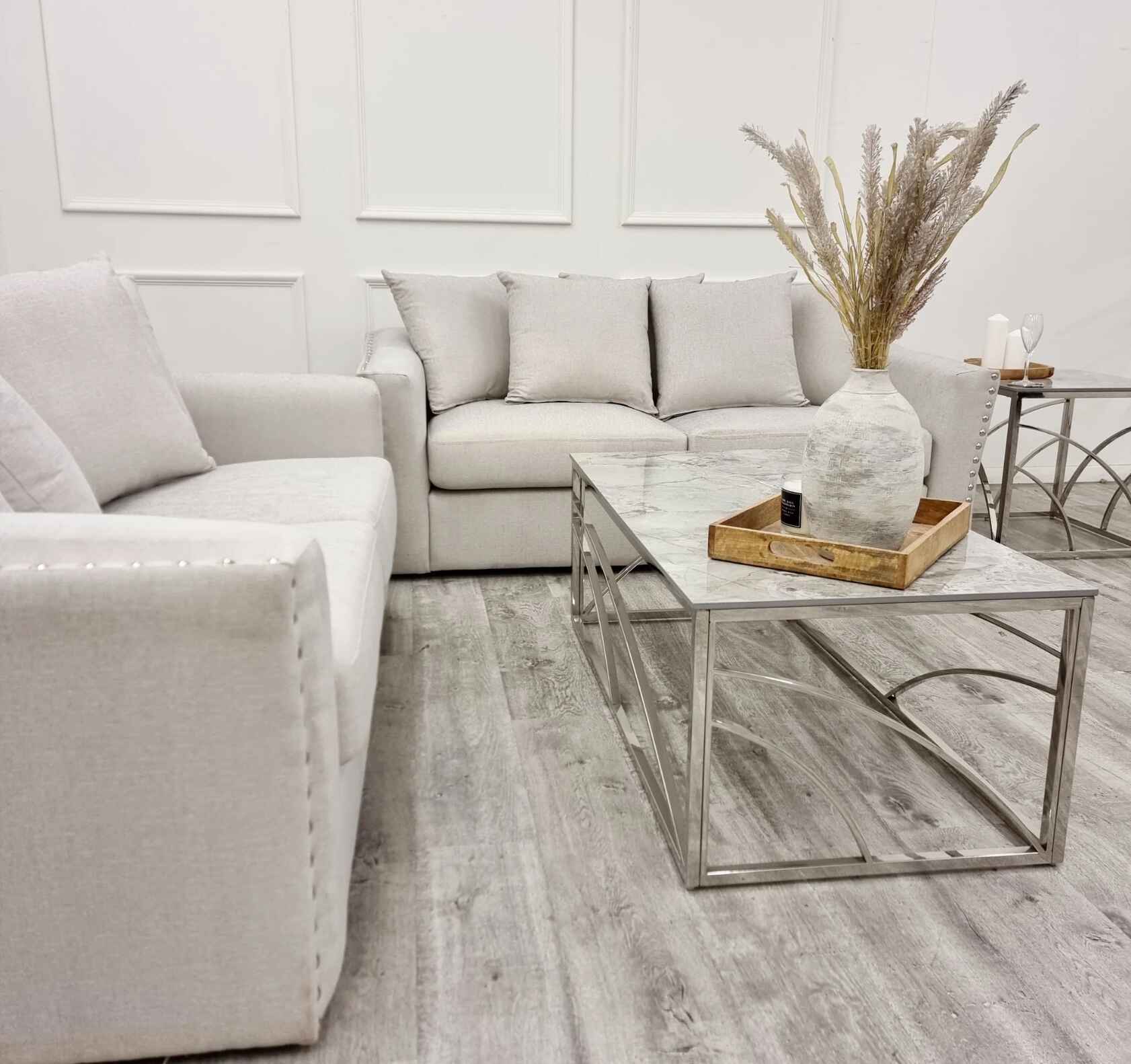 Blakely 3 + 2 Seater Sofa Set SOLID FURNITURE