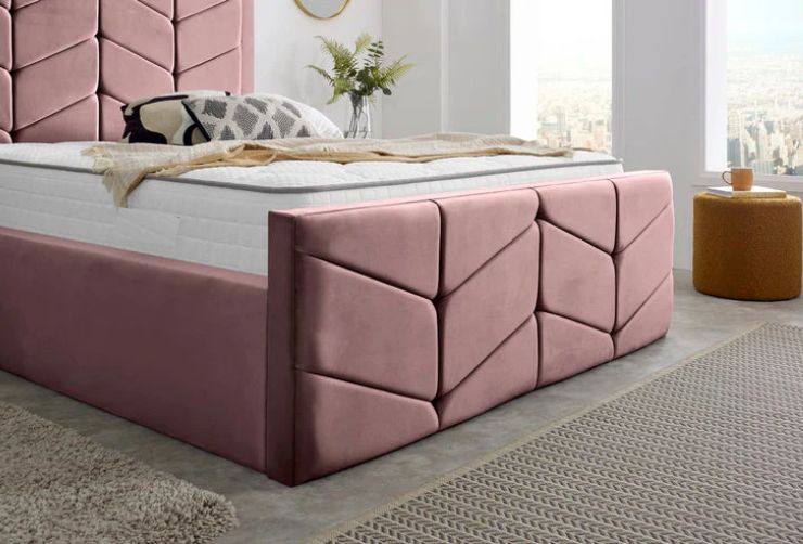 Lancaster Upholstered Bed - Exclusive Interior