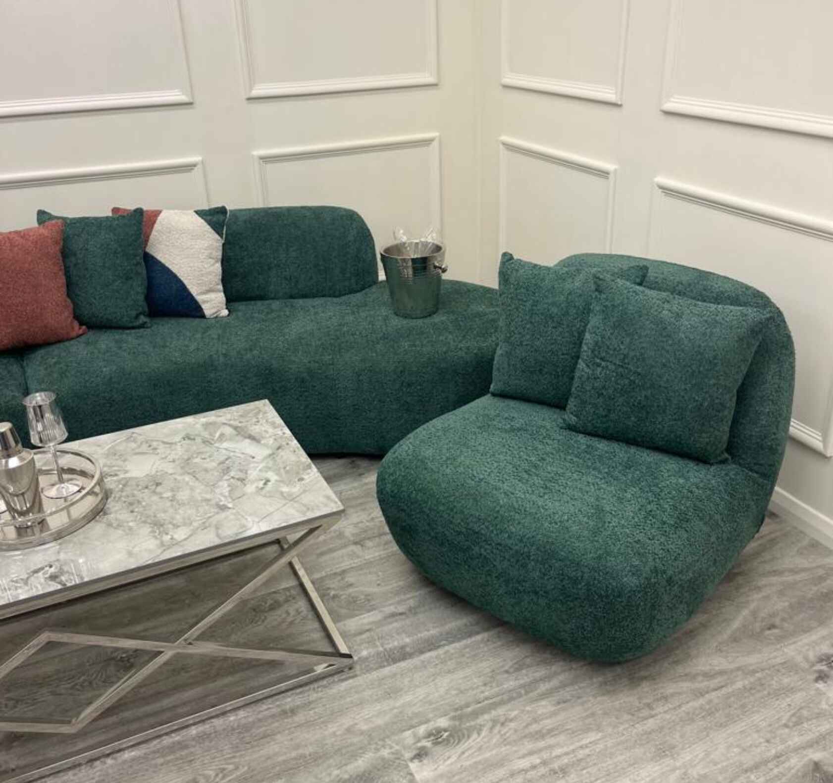 Miami Accent Swivel Chair SOLID FURNITURE LTD