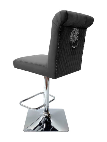 Sofia Breakfast Stools Plush Velvet Fabric