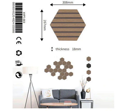 Stylish PVC wall decor panels for contemporary interiors.