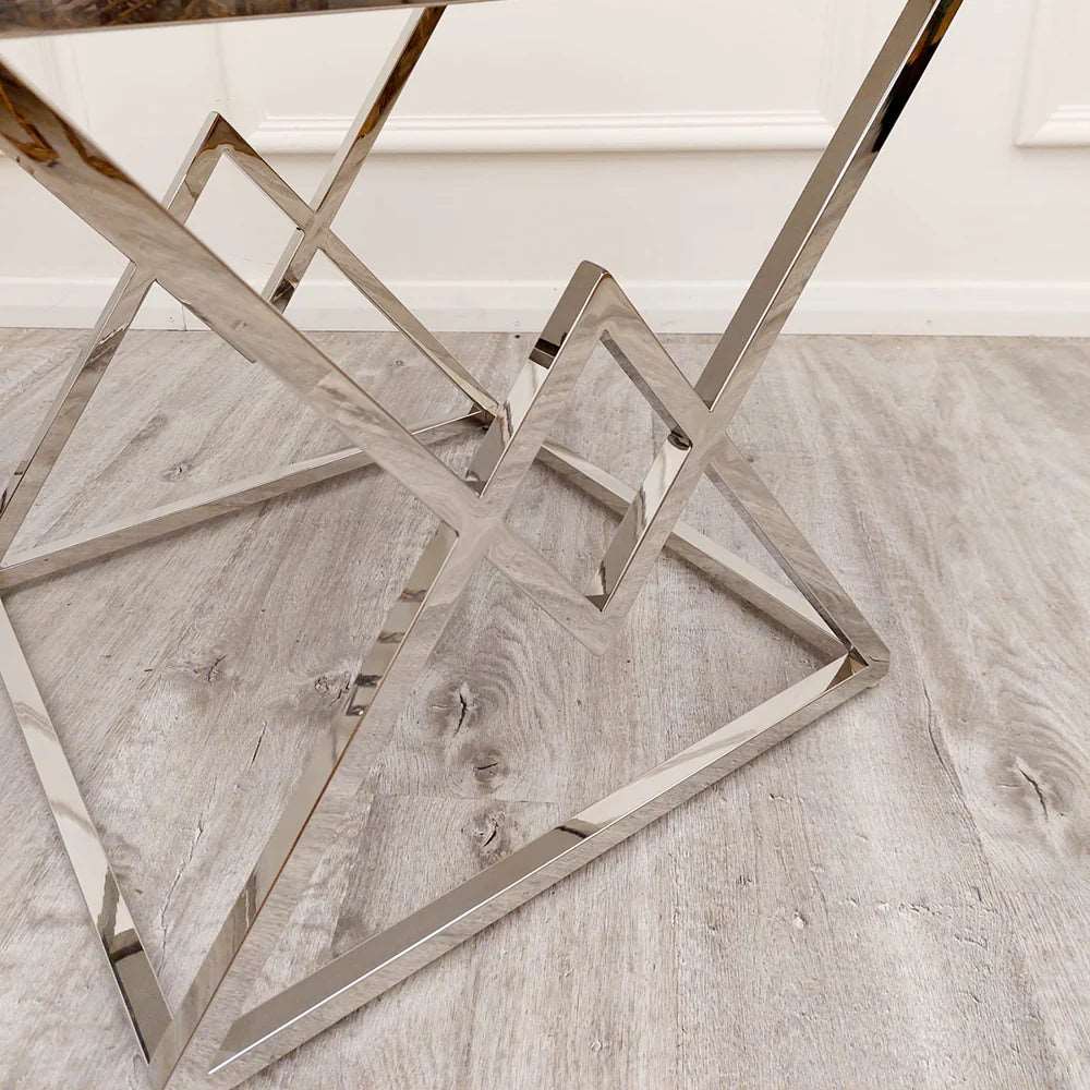 VESTA SIDE TABLE SOLID FURNITURE UK