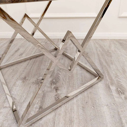 VESTA SIDE TABLE SOLID FURNITURE UK