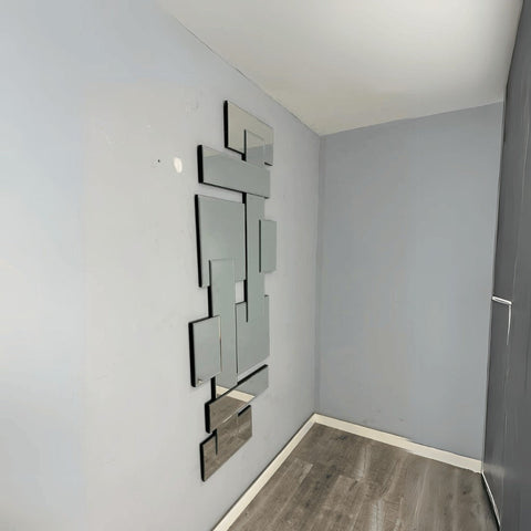 Wall-Mounted Mirror Criss Cross SOLID FURNITURE LTD
