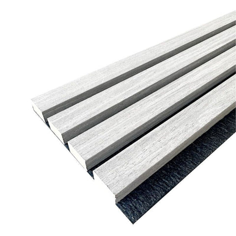 White Oak Acoustic Wood Slatted Wall Panels