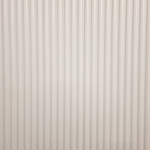 White Fluted WPC Wall Panels