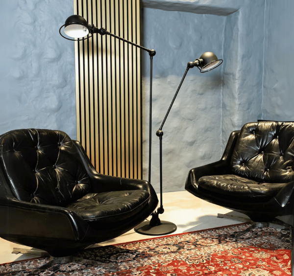 Wood Effect Slatted Veneer Gold / Black Wall Panels SOLID FURNITURE LTD