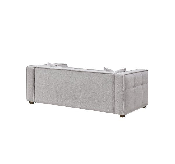 Aluxo Murray Sofa Range in Putty Boucle Fabric - SOLID FURNITURE LTD