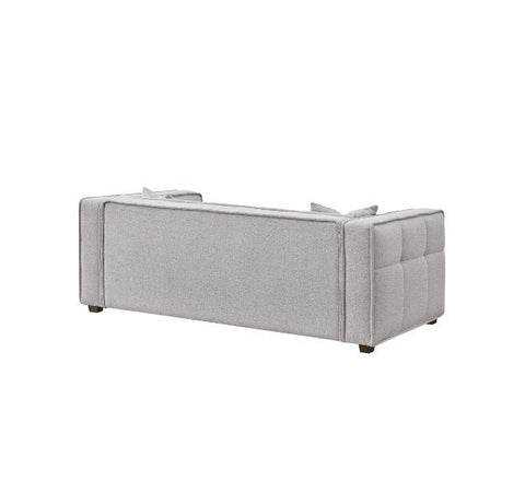 Aluxo Murray Sofa Range in Putty Boucle Fabric - SOLID FURNITURE LTD