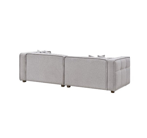 Aluxo Murray Sofa Range in Putty Boucle Fabric - SOLID FURNITURE LTD
