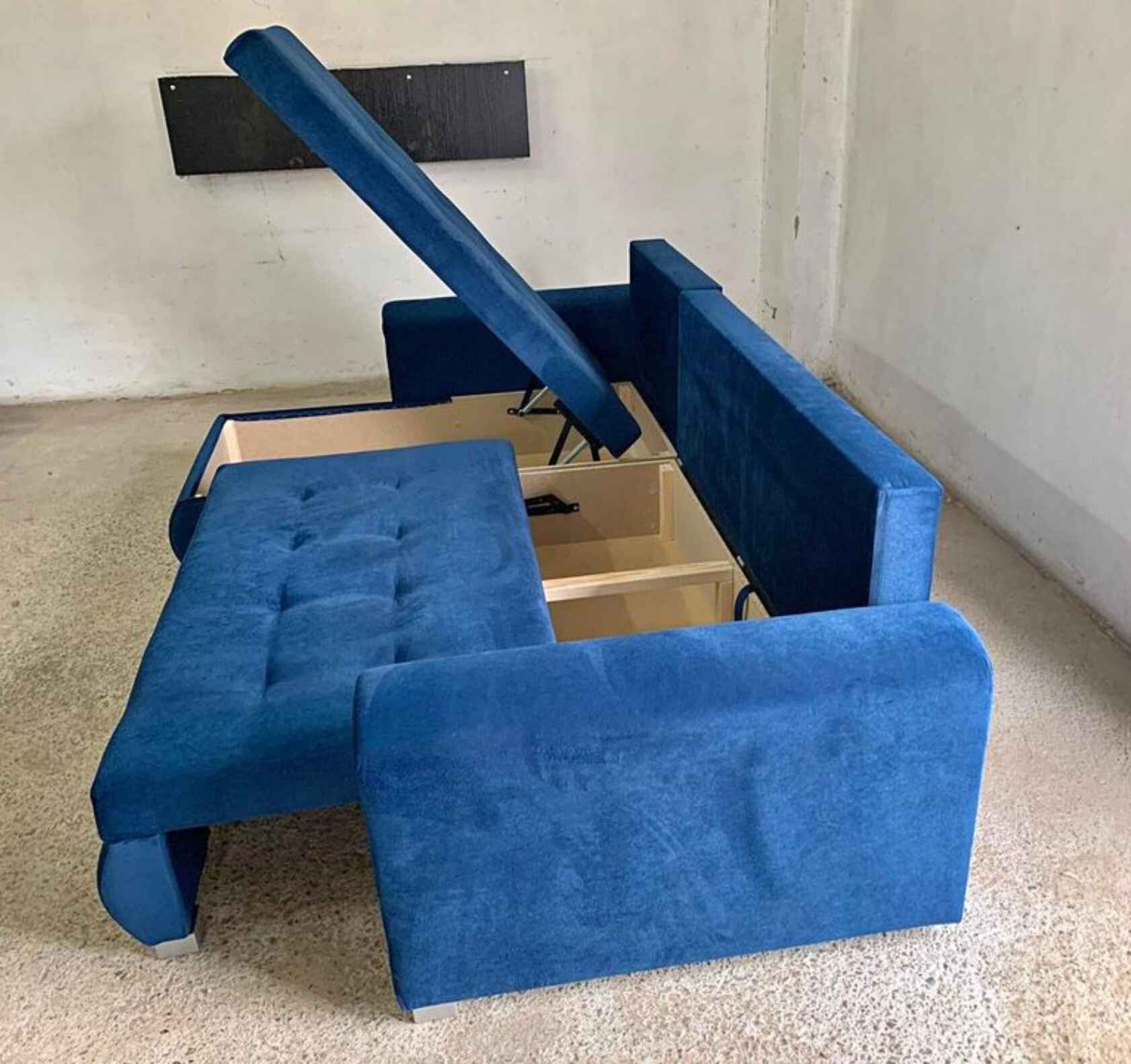 Berlin Sofa Bed With Storage SOLID FURNITURE LTD