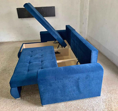 Berlin Sofa Bed With Storage SOLID FURNITURE LTD