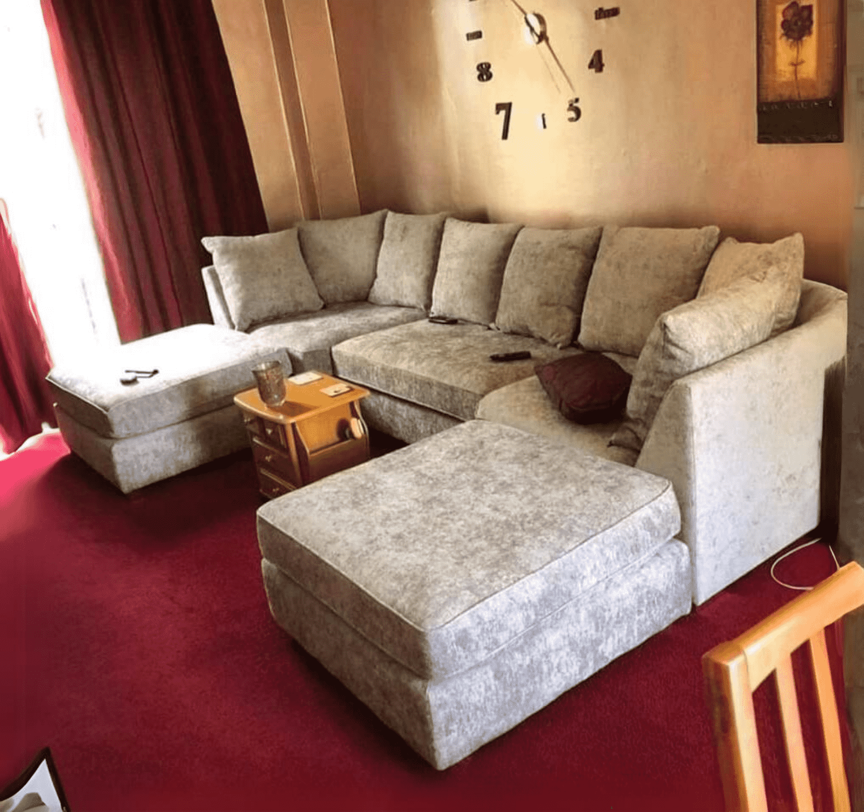 Large Bishop U Shape Corner Sofa SOLID FURNITURE LTD