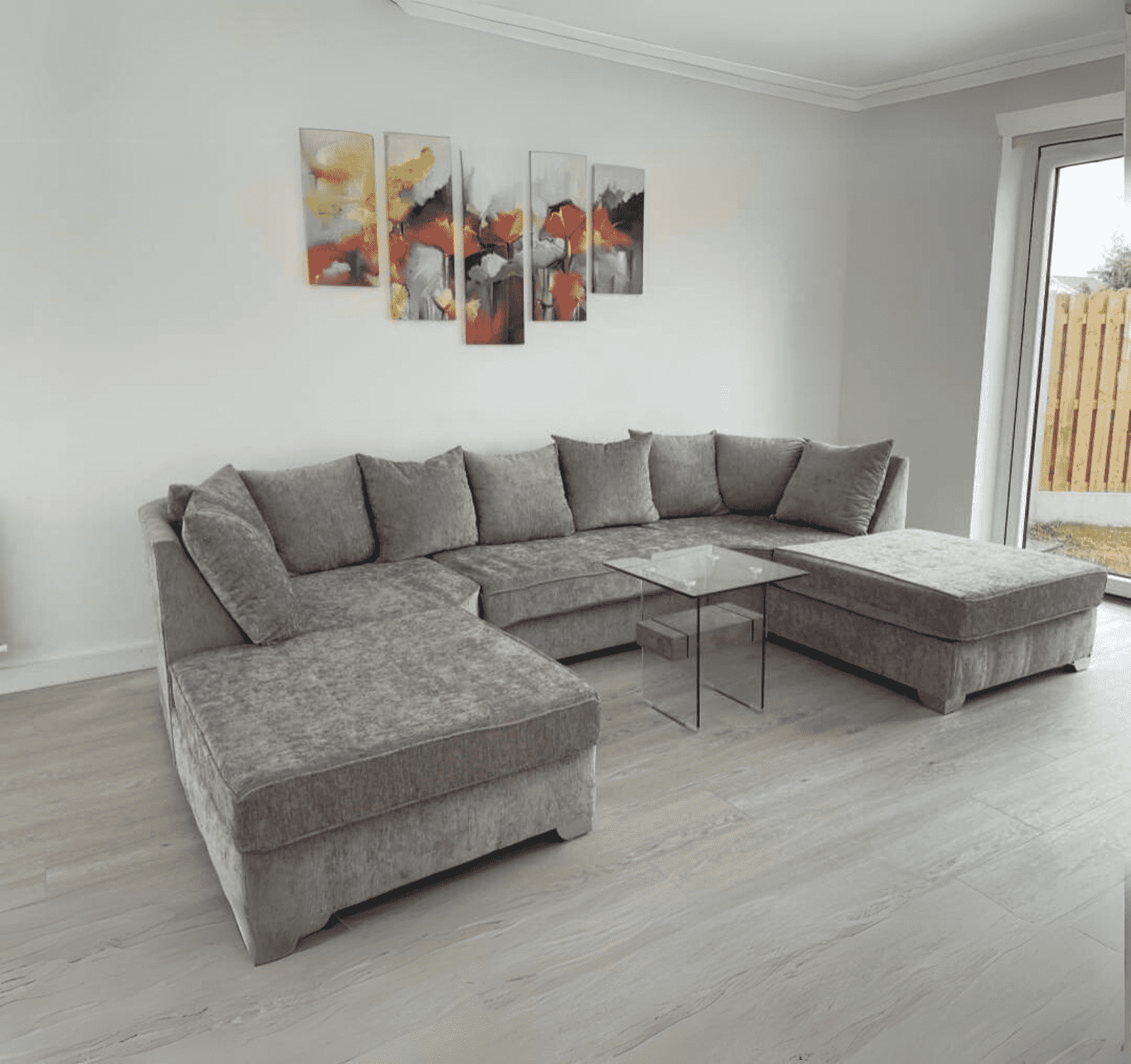 Large Bishop U Shape Corner Sofa SOLID FURNITURE LTD